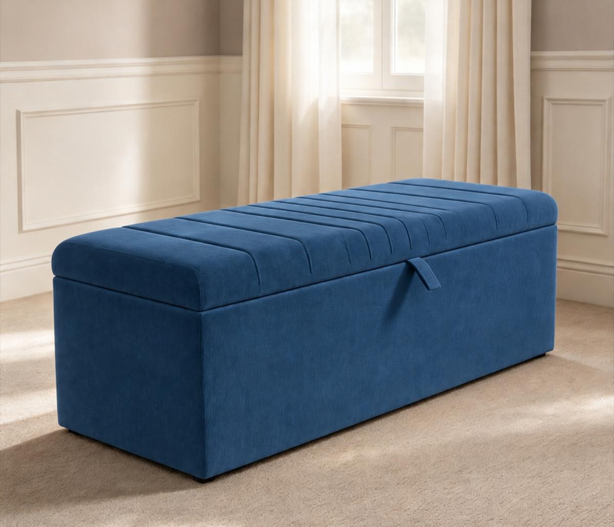 Delamere Ottoman Storage Box, view 10