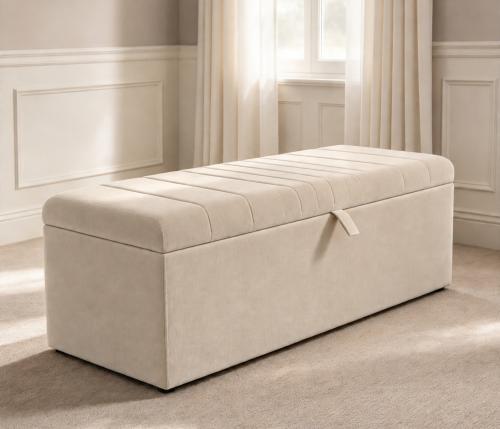 Cream Plush Velvet
