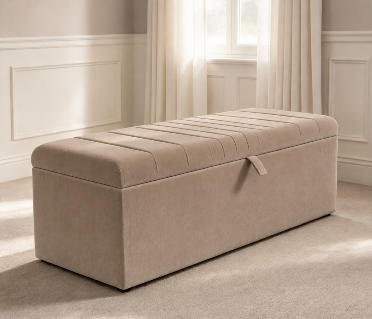 Delamere Ottoman Storage Box, view 12