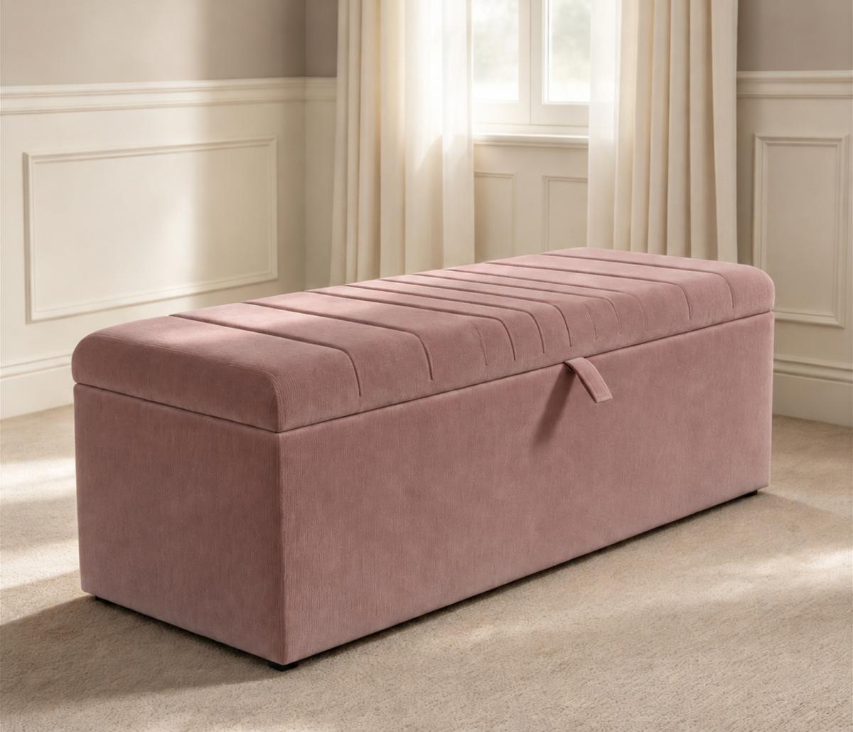 Delamere Ottoman Storage Box, view 14