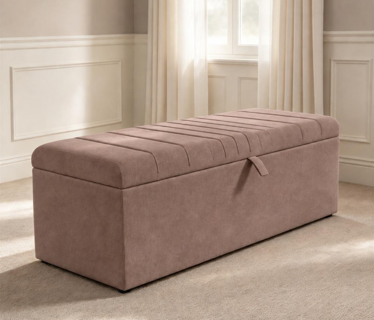 Delamere Ottoman Storage Box, view 18