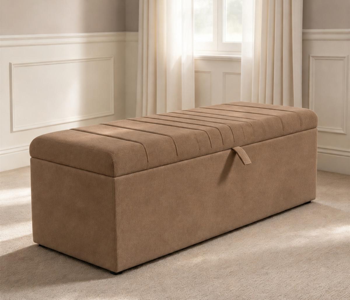 Delamere Ottoman Storage Box, view 19