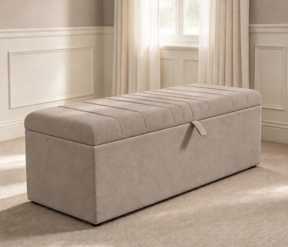 Delamere Ottoman Storage Box, view 20