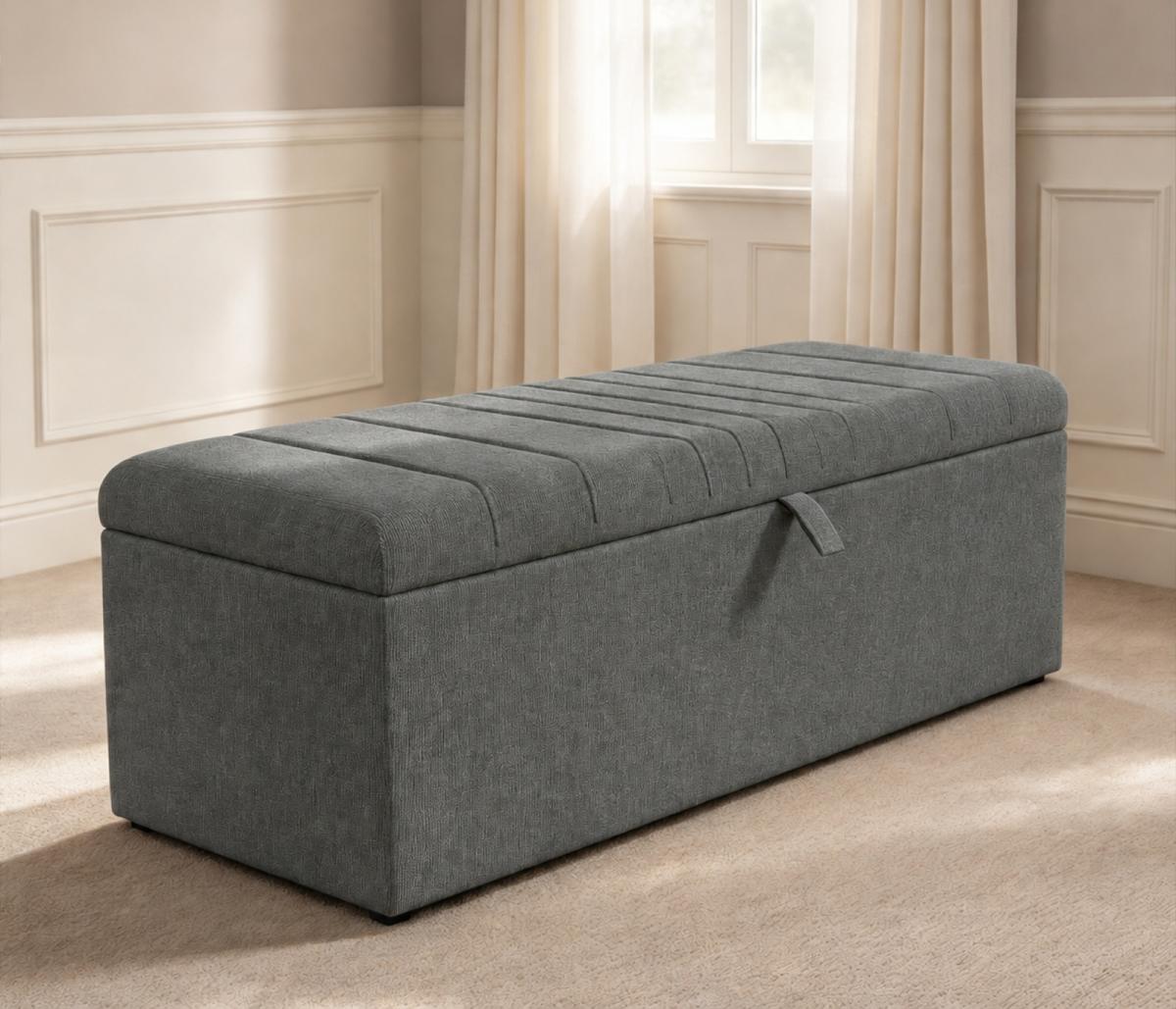 Delamere Ottoman Storage Box, view 23