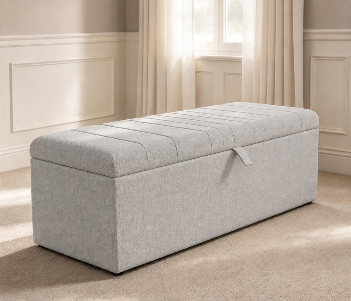 Delamere Ottoman Storage Box, view 26