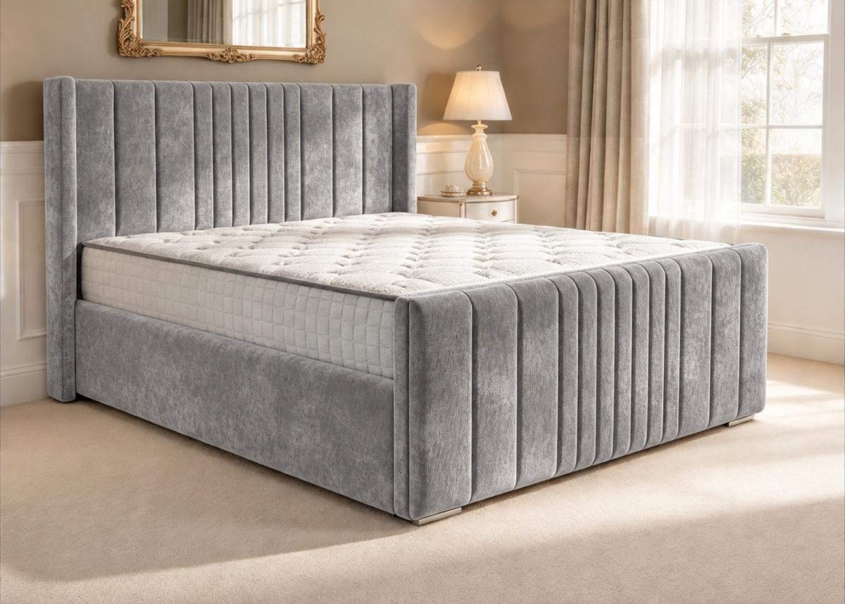 Delamere Upholstered Bed, view 3