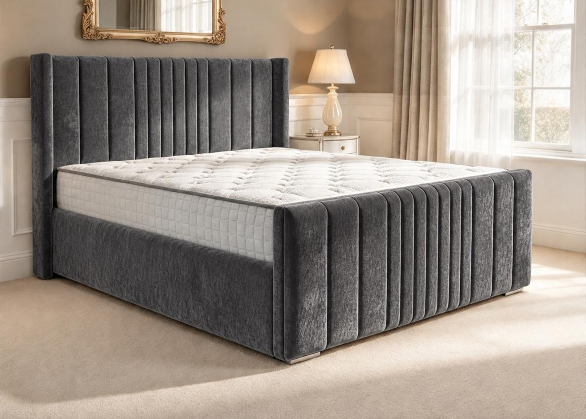Delamere Upholstered Bed, view 5