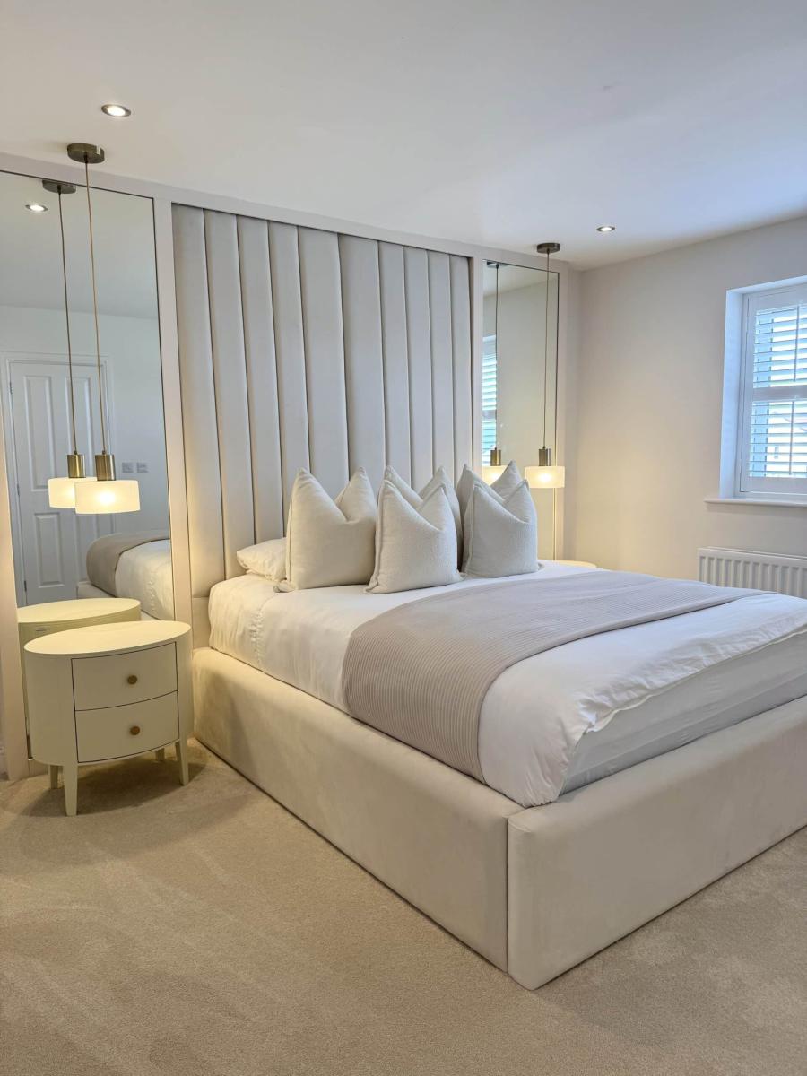 Aliza — Bed Frames handmade to order by Langham Furniture, image 3 of 6