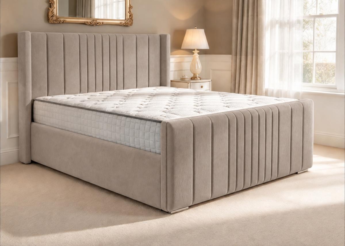 Delamere Upholstered Bed, view 20