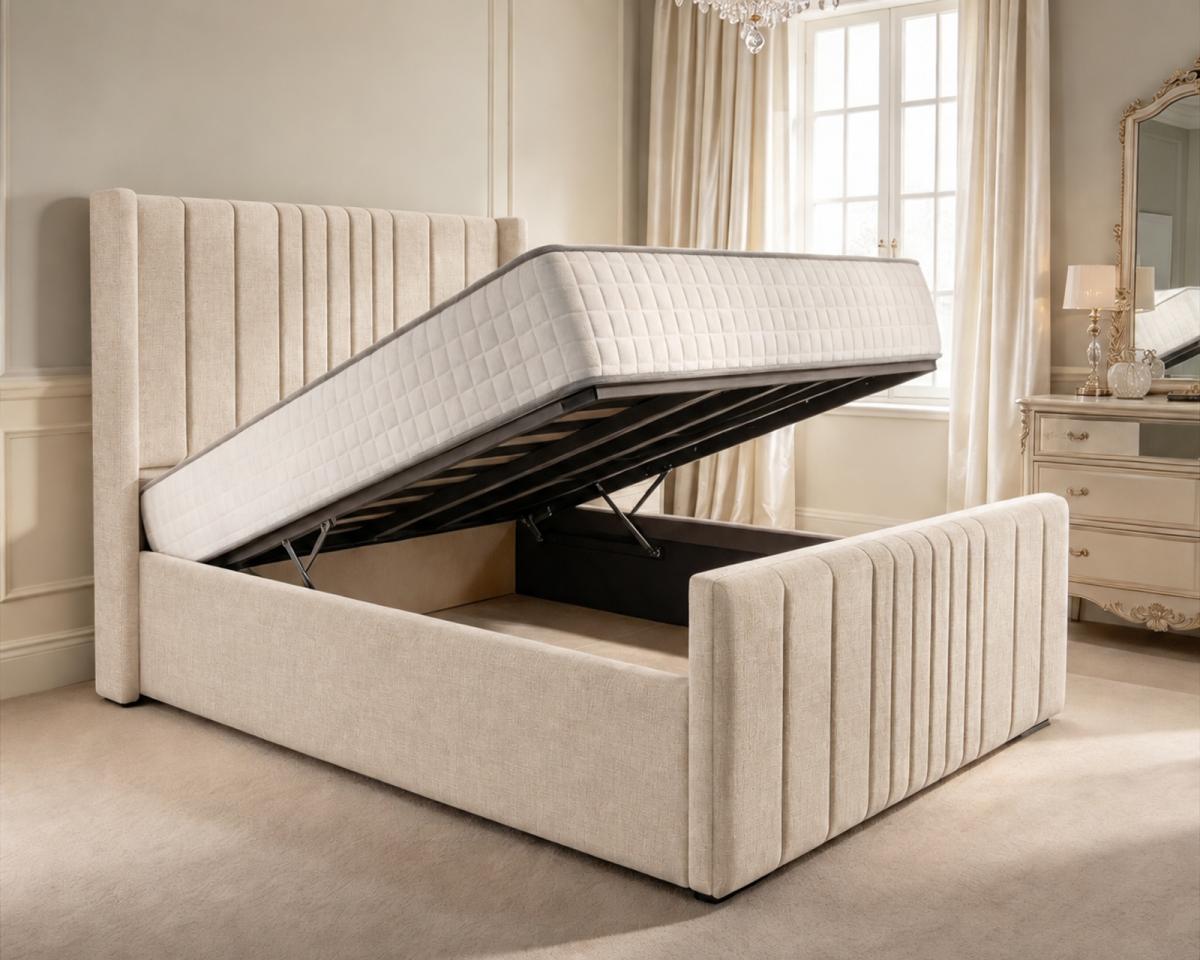 Delamere Upholstered Ottoman Bed, view 24