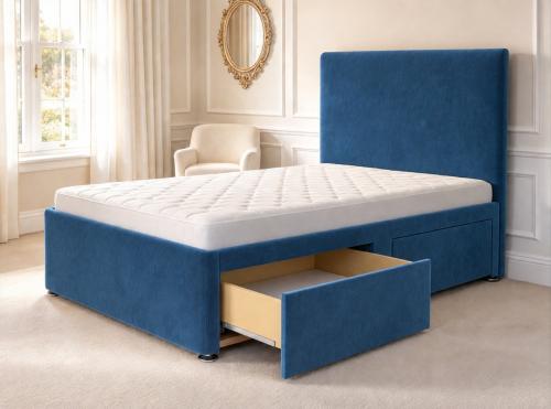 Blue Plush Velvet