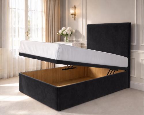 Black Plush Velvet