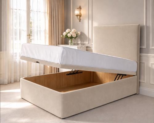 Cream Plush Velvet