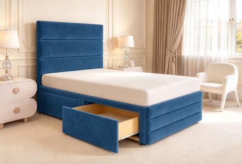 Blue Plush Velvet