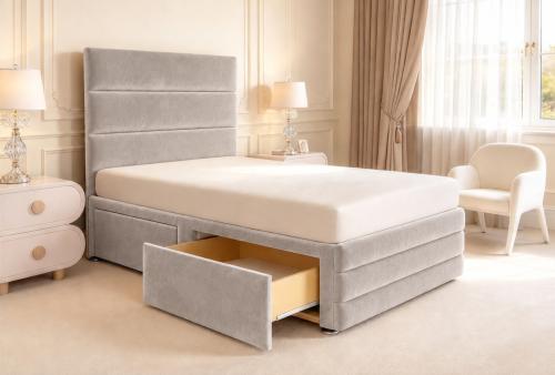 Silver Plush Velvet