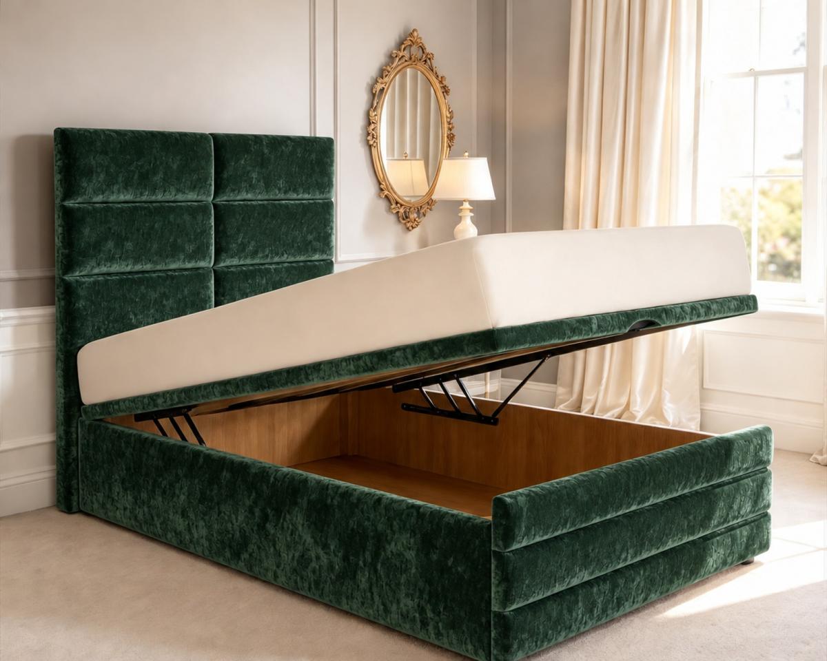 Everleigh Kids Ottoman Divan Bed, view 6