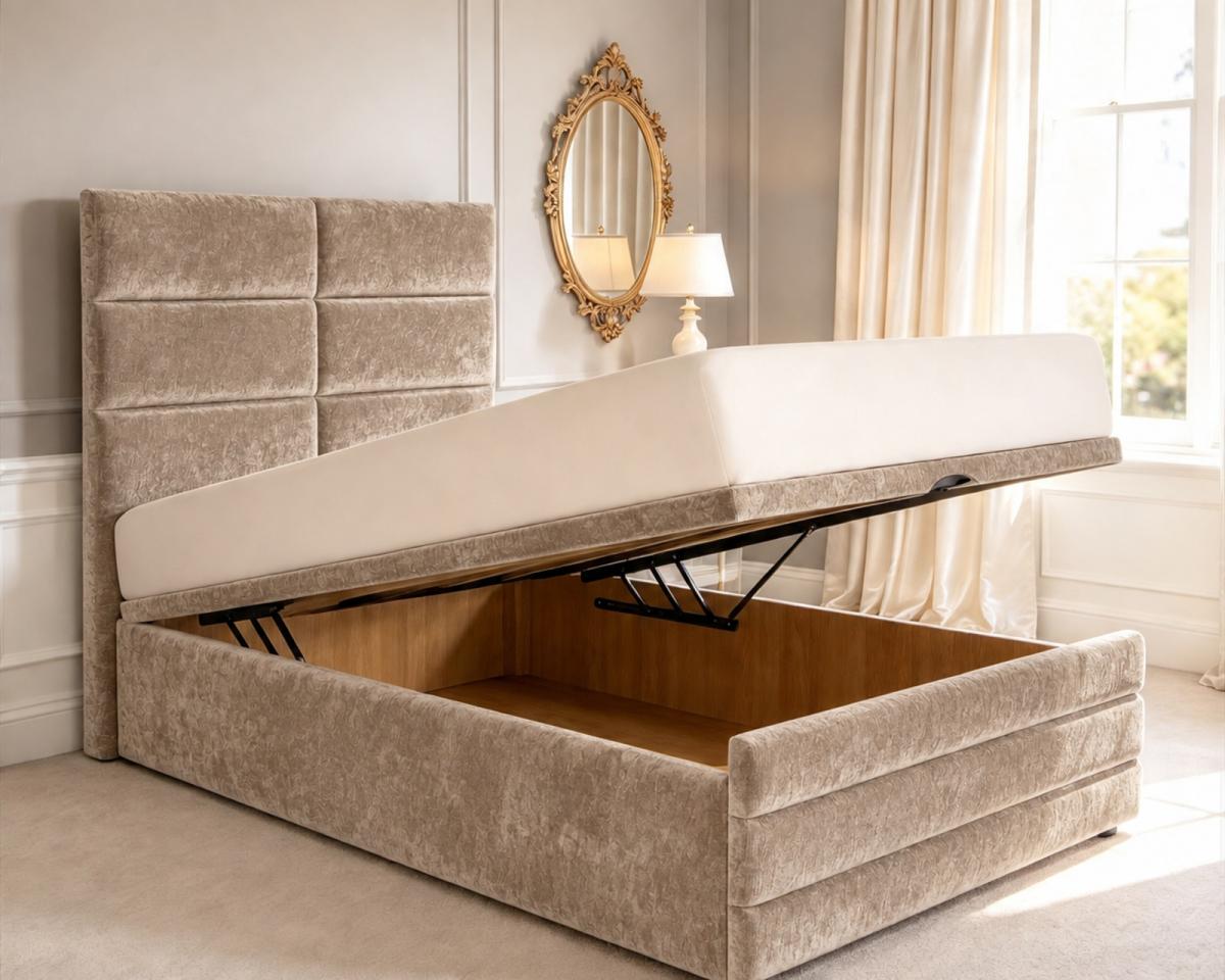 Everleigh Kids Ottoman Divan Bed, view 7