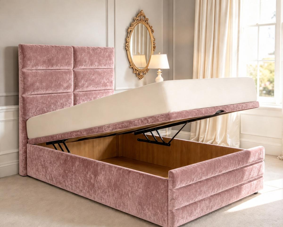 Everleigh Kids Ottoman Divan Bed, view 8