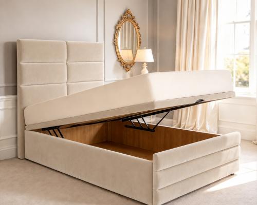 Cream Plush Velvet