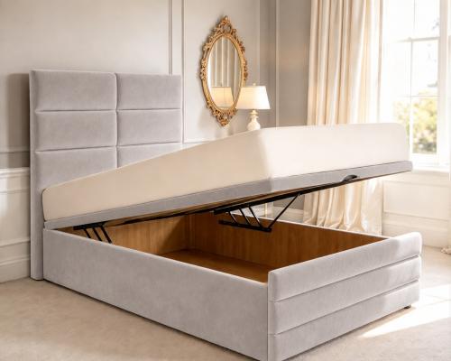 Silver Plush Velvet