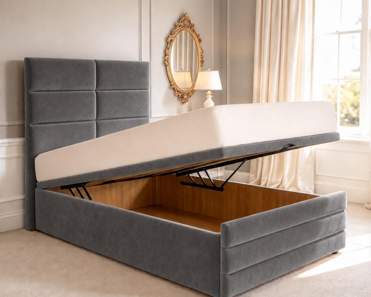 Everleigh Kids Ottoman Divan Bed, view 16