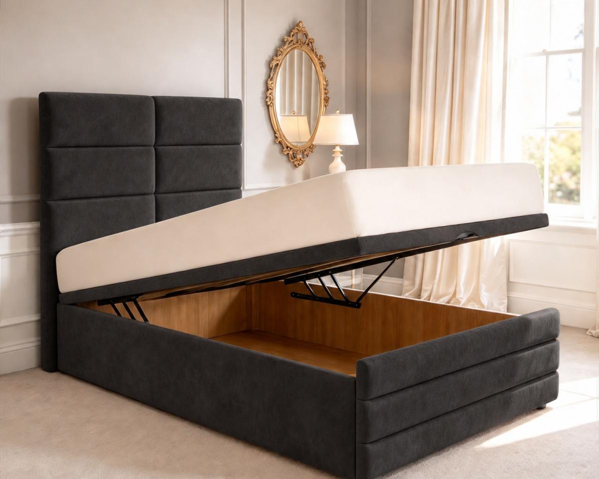 Everleigh Kids Ottoman Divan Bed, view 17