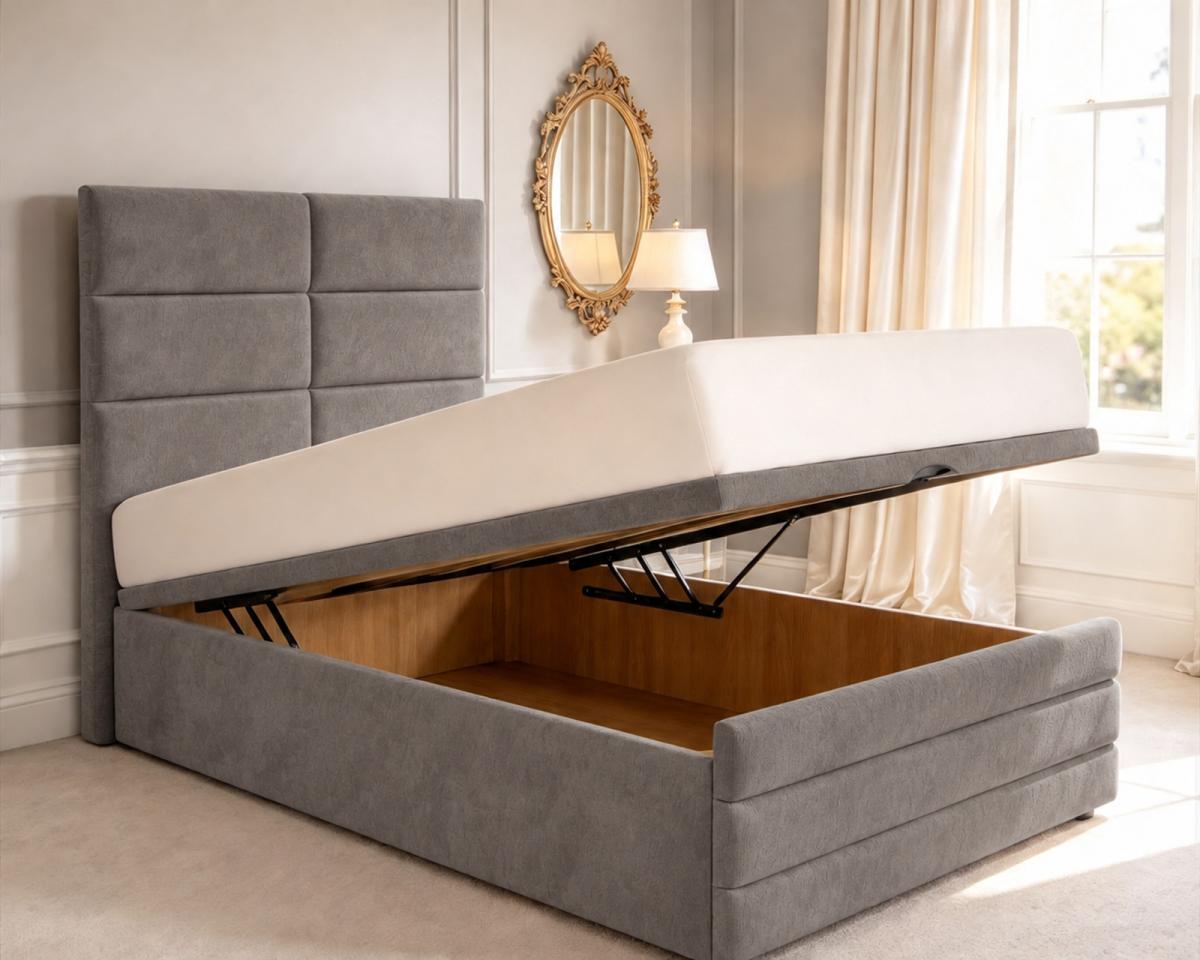 Everleigh Kids Ottoman Divan Bed, view 21