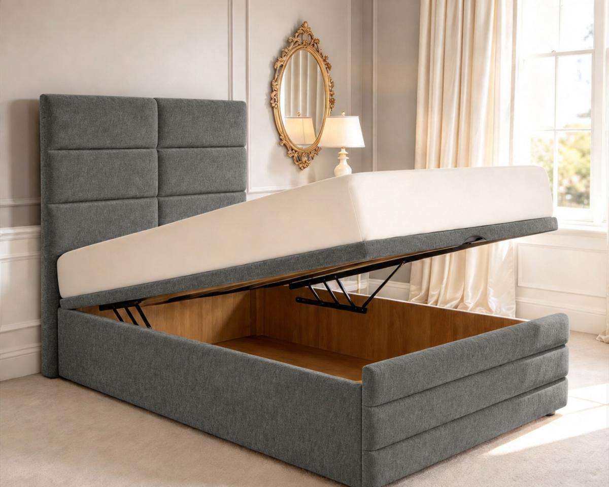 Everleigh Kids Ottoman Divan Bed, view 23