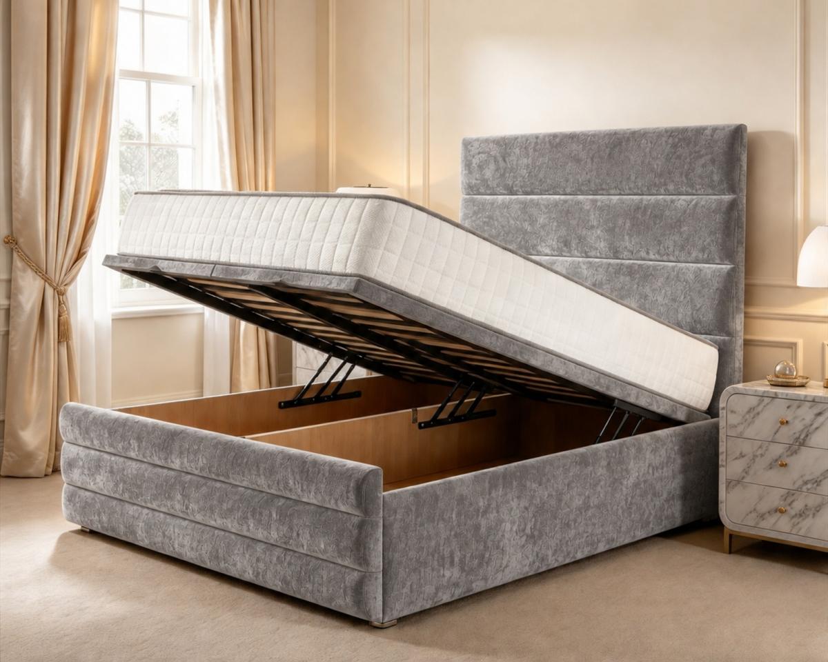 Everleigh Ottoman Divan Bed, view 3