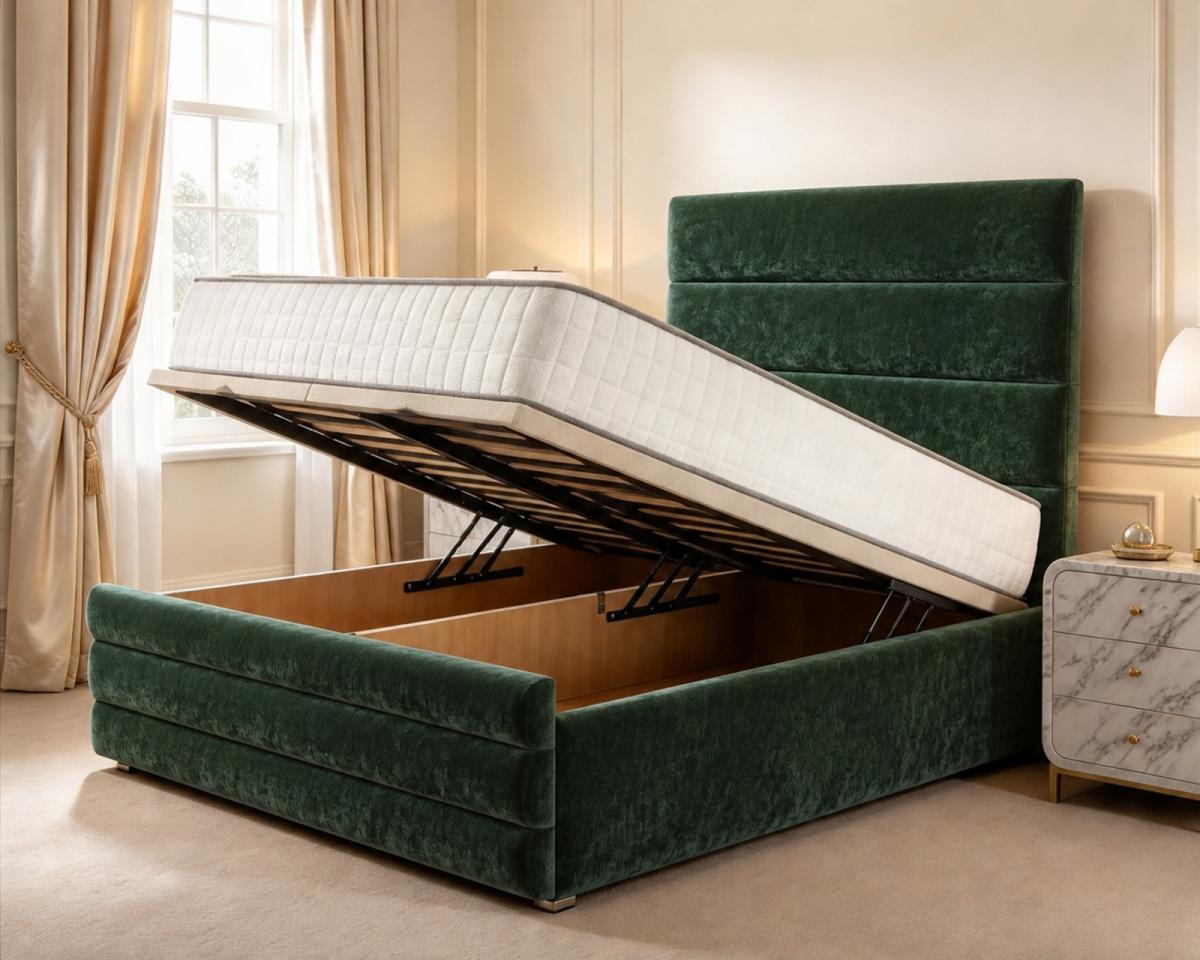 Everleigh Ottoman Divan Bed, view 6