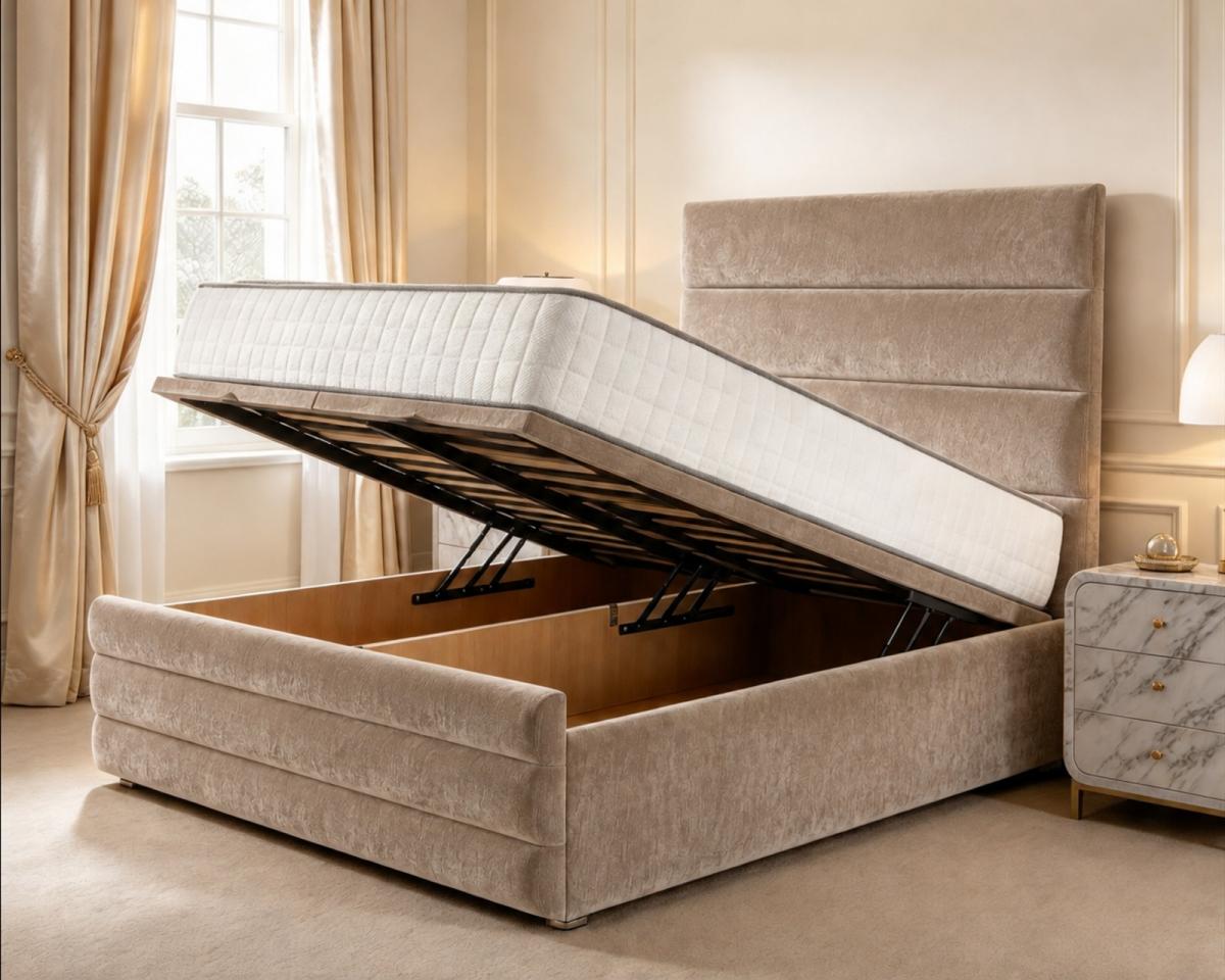 Everleigh Ottoman Divan Bed, view 7