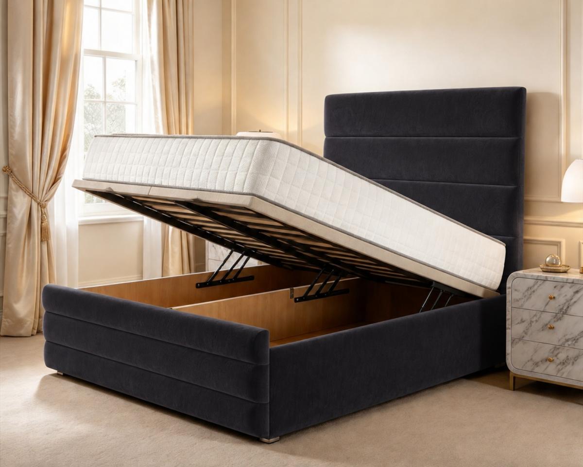 Everleigh Ottoman Divan Bed, view 9