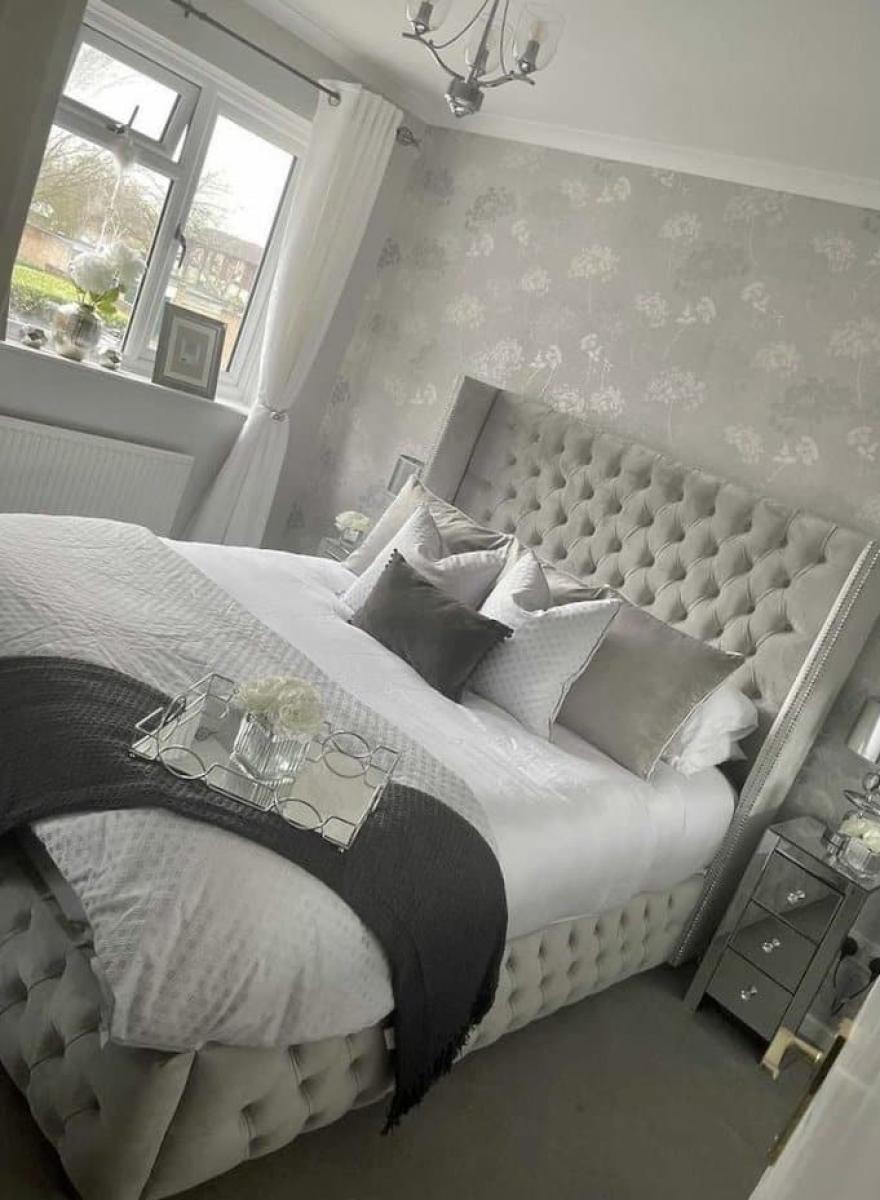 Hampton – Buttoned Surround — Bed Frames handmade to order by Langham Furniture, image 6 of 6