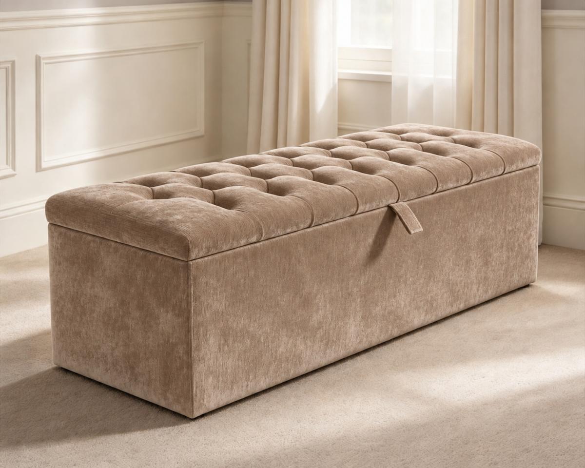 Fenwick Ottoman Storage Box, view 7