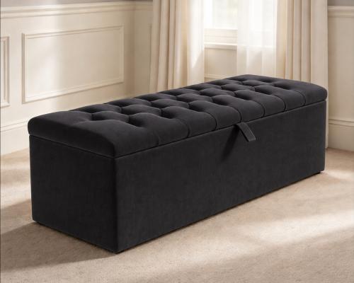 Black Plush Velvet