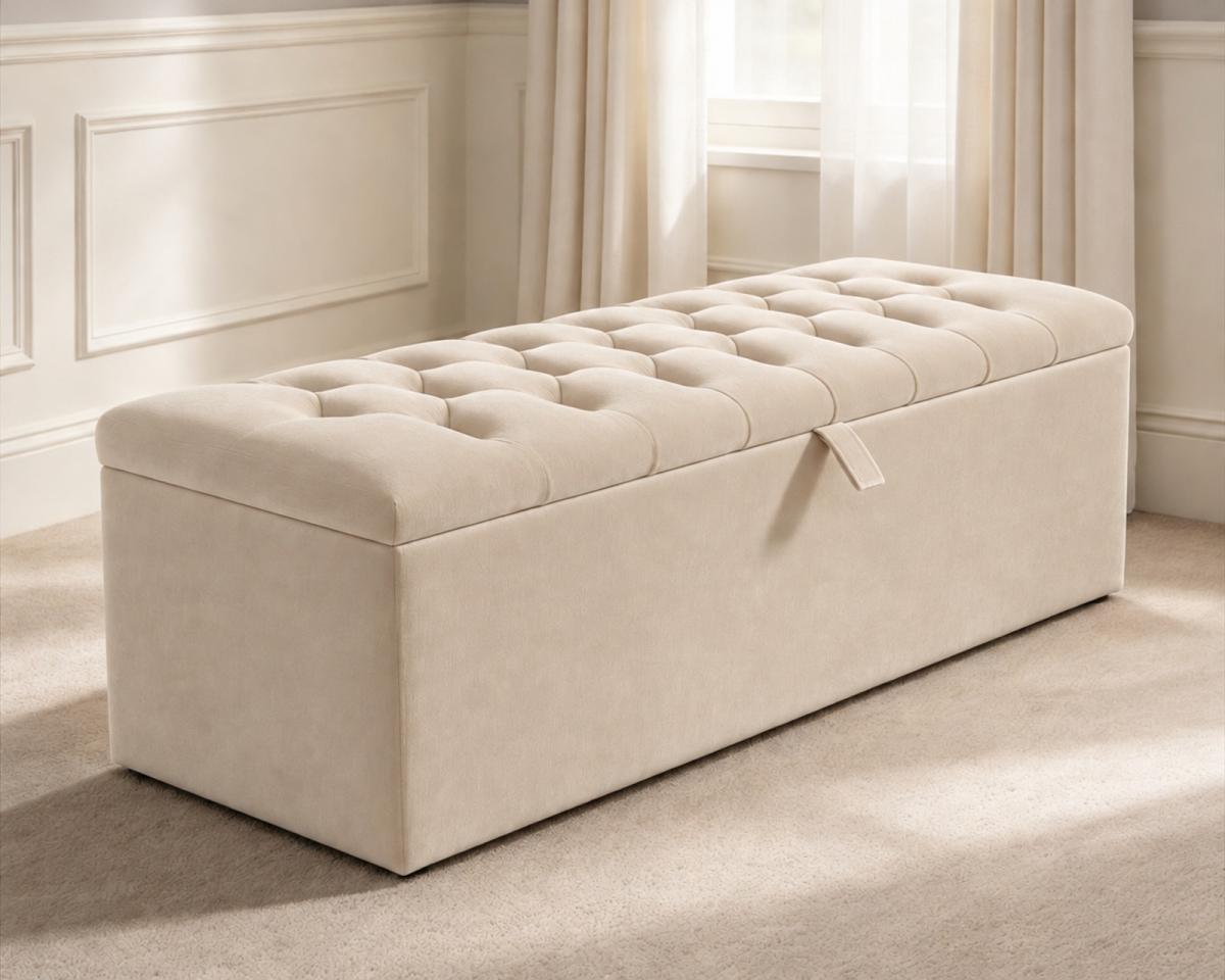 Fenwick Ottoman Storage Box, view 11