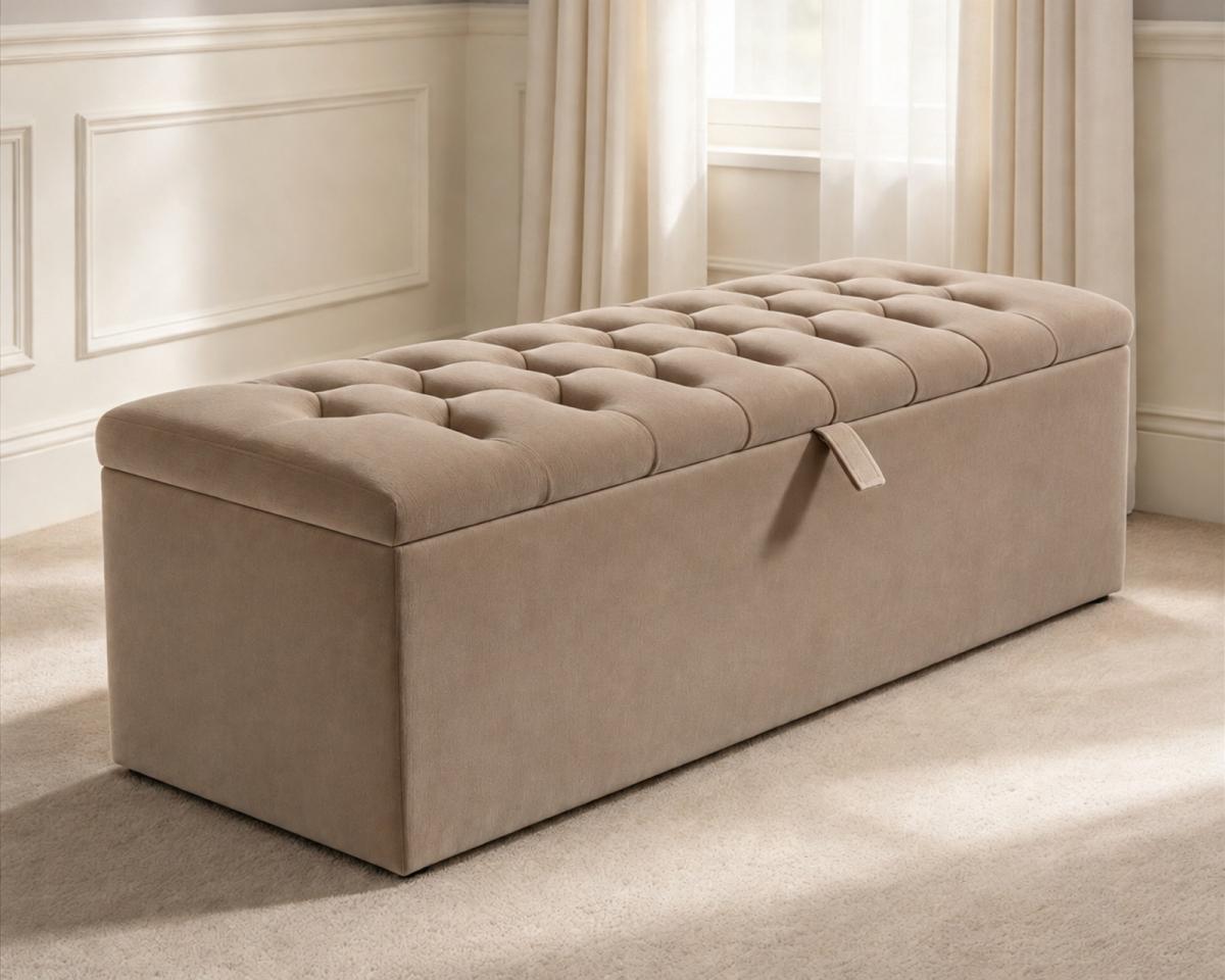 Fenwick Ottoman Storage Box, view 12