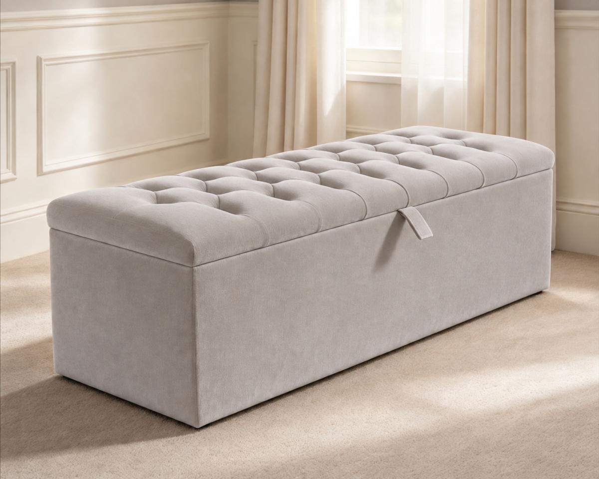 Fenwick Ottoman Storage Box, view 15