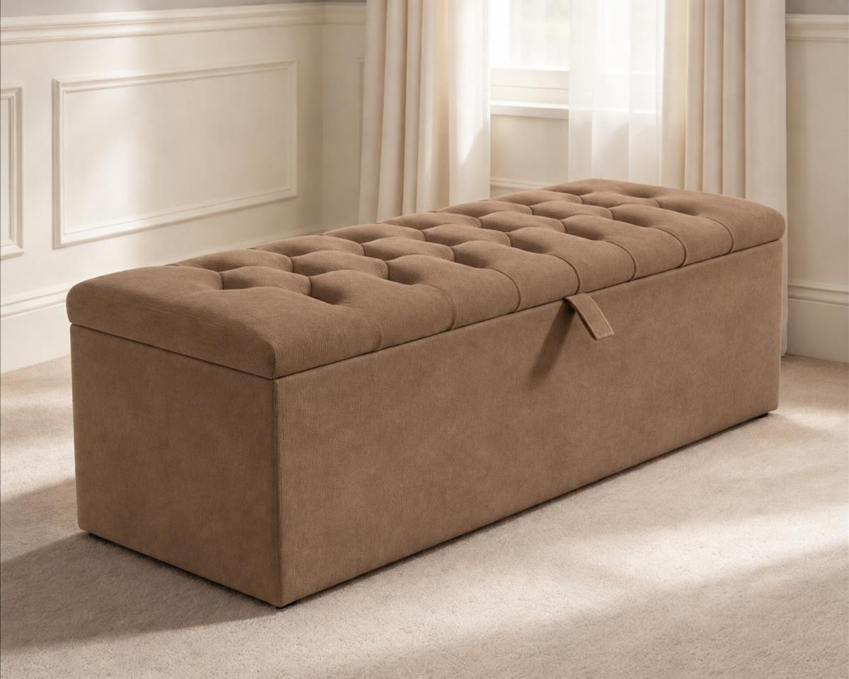 Fenwick Ottoman Storage Box, view 19