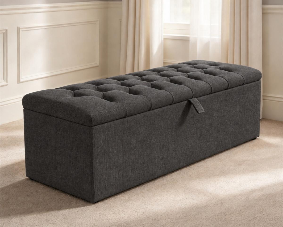 Fenwick Ottoman Storage Box, view 22