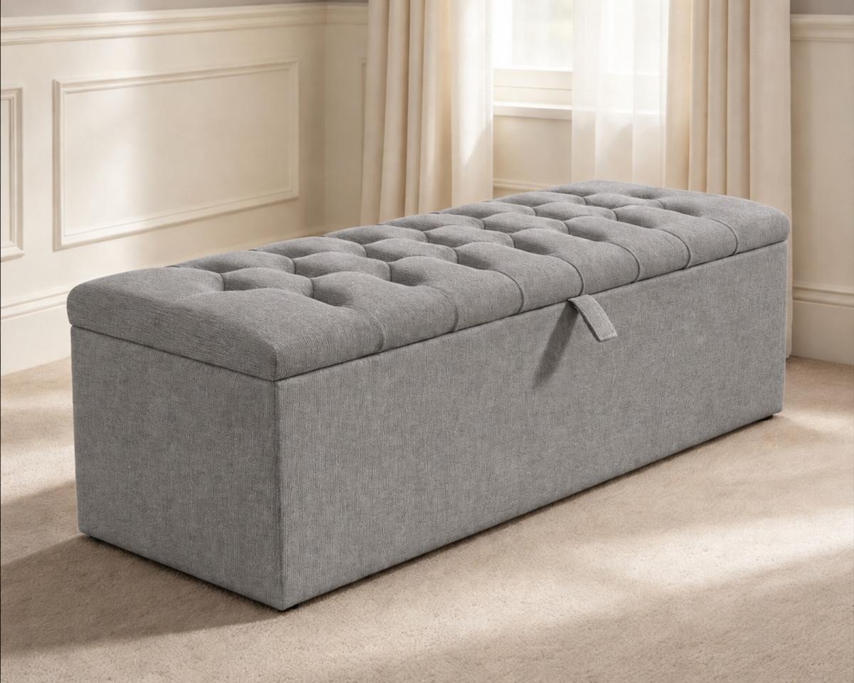 Fenwick Ottoman Storage Box, view 25
