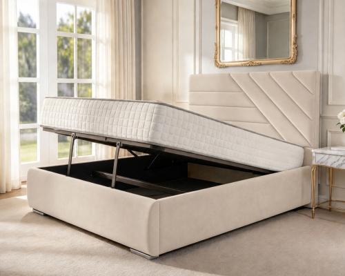Hadleigh Upholstered Ottoman Bed — Upholstered Ottoman Beds, made to order