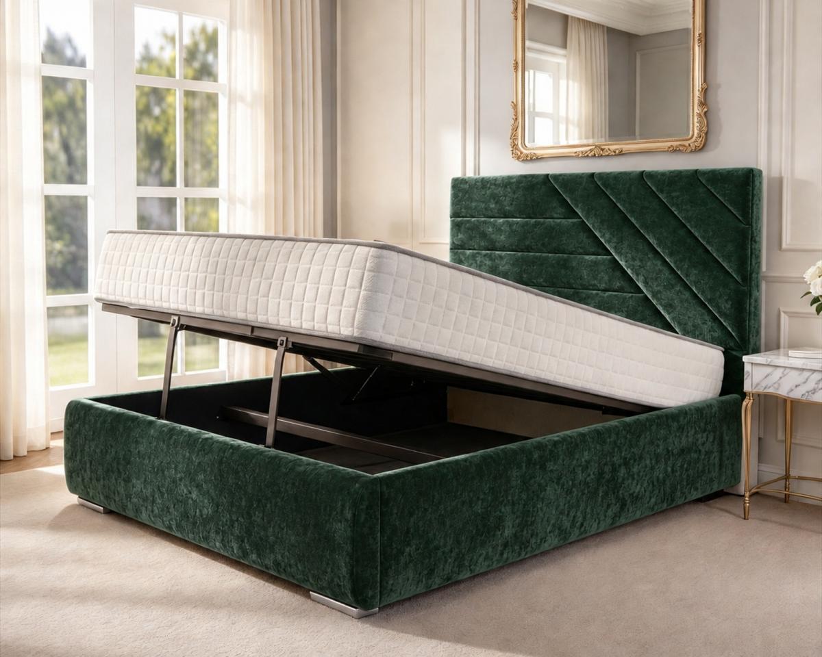 Hadleigh Upholstered Ottoman Bed, view 6
