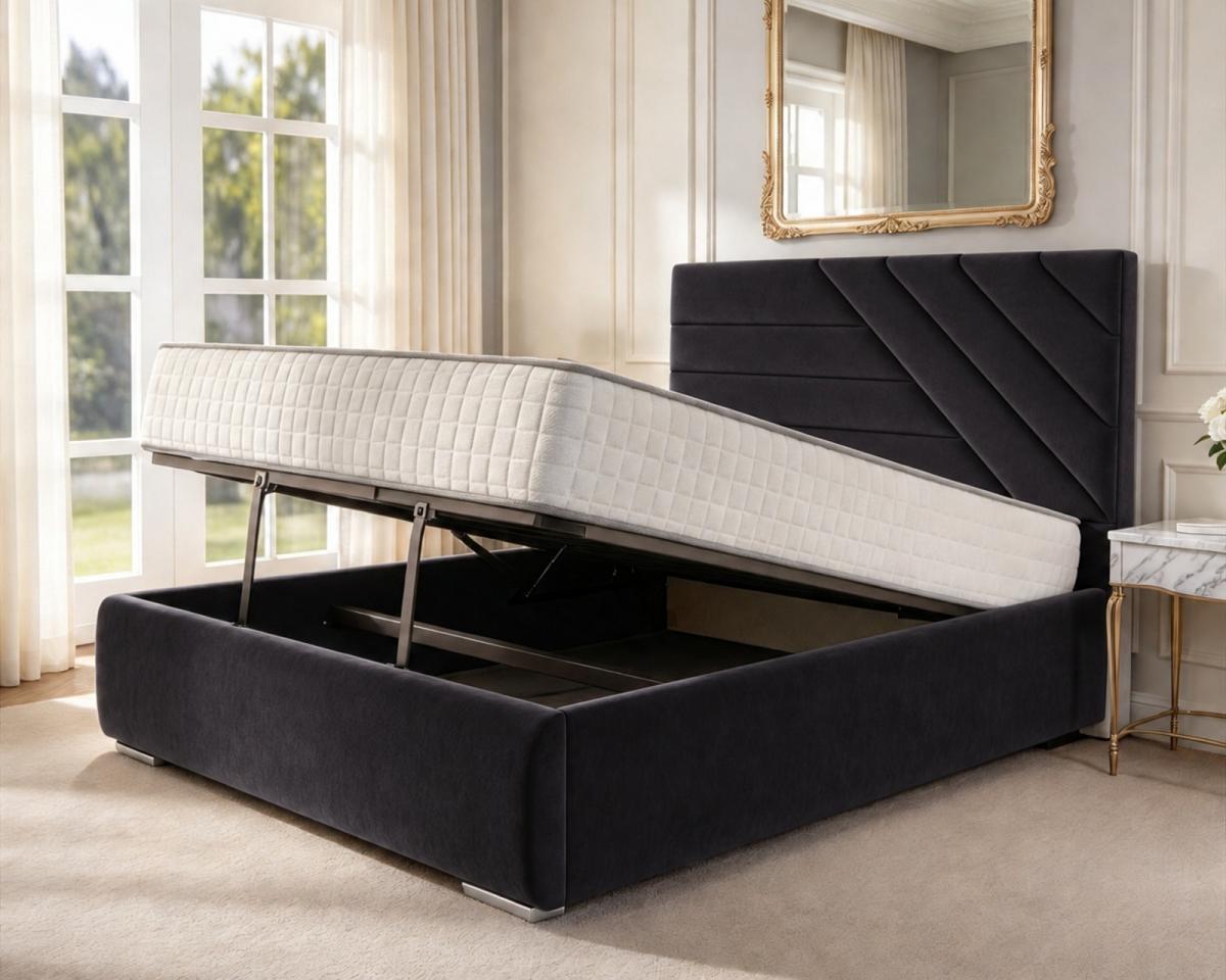 Hadleigh Upholstered Ottoman Bed, view 9