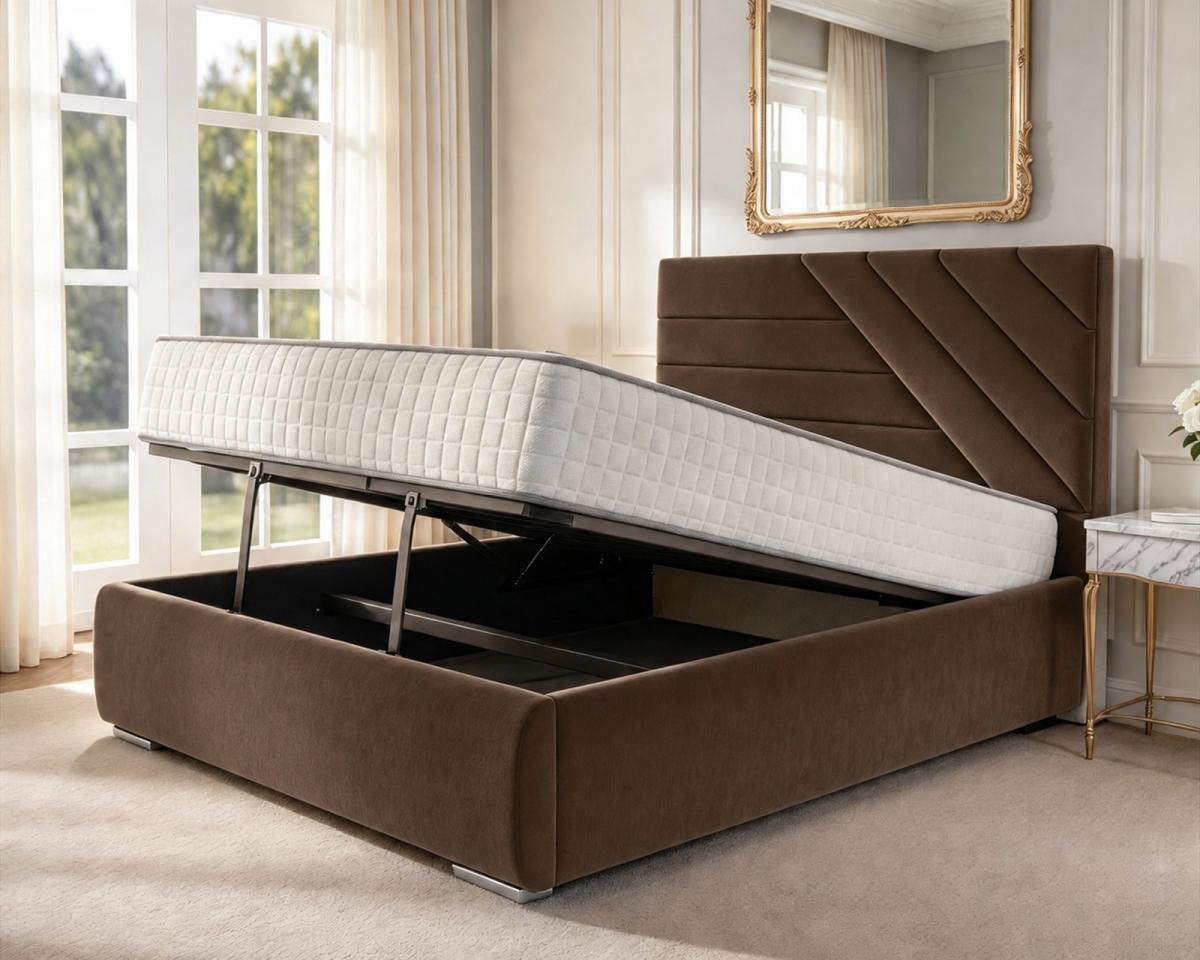 Hadleigh Upholstered Ottoman Bed, view 13