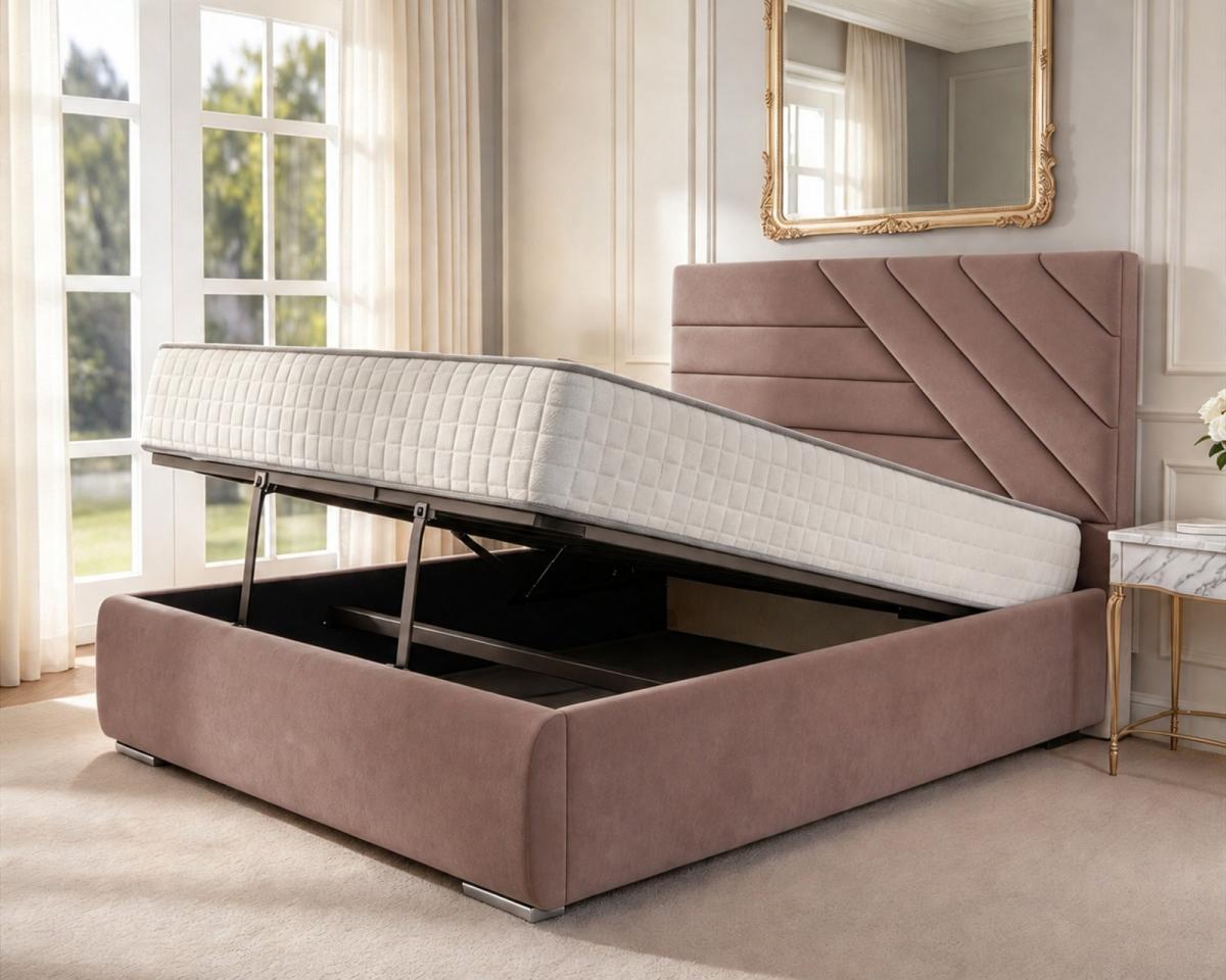 Hadleigh Upholstered Ottoman Bed, view 18