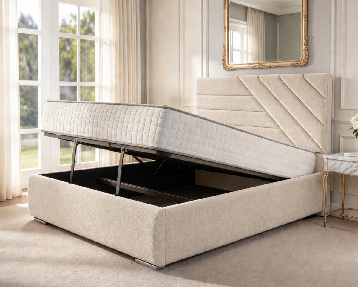 Hadleigh Upholstered Ottoman Bed, view 24