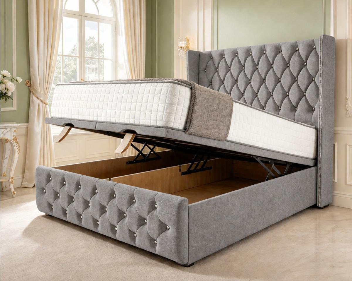 Henley Ottoman Divan Bed, view 5