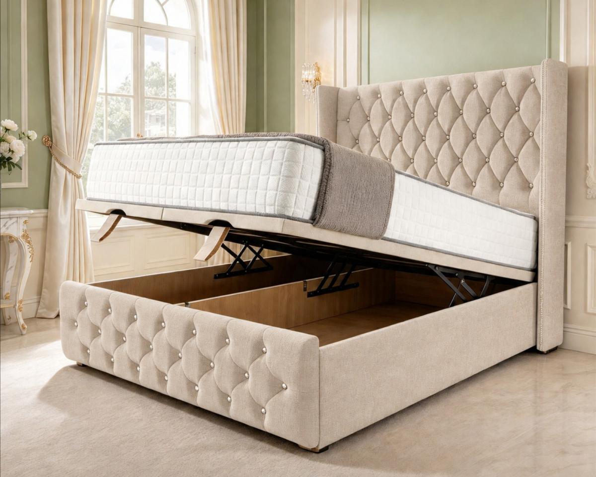 Henley Ottoman Divan Bed, view 6