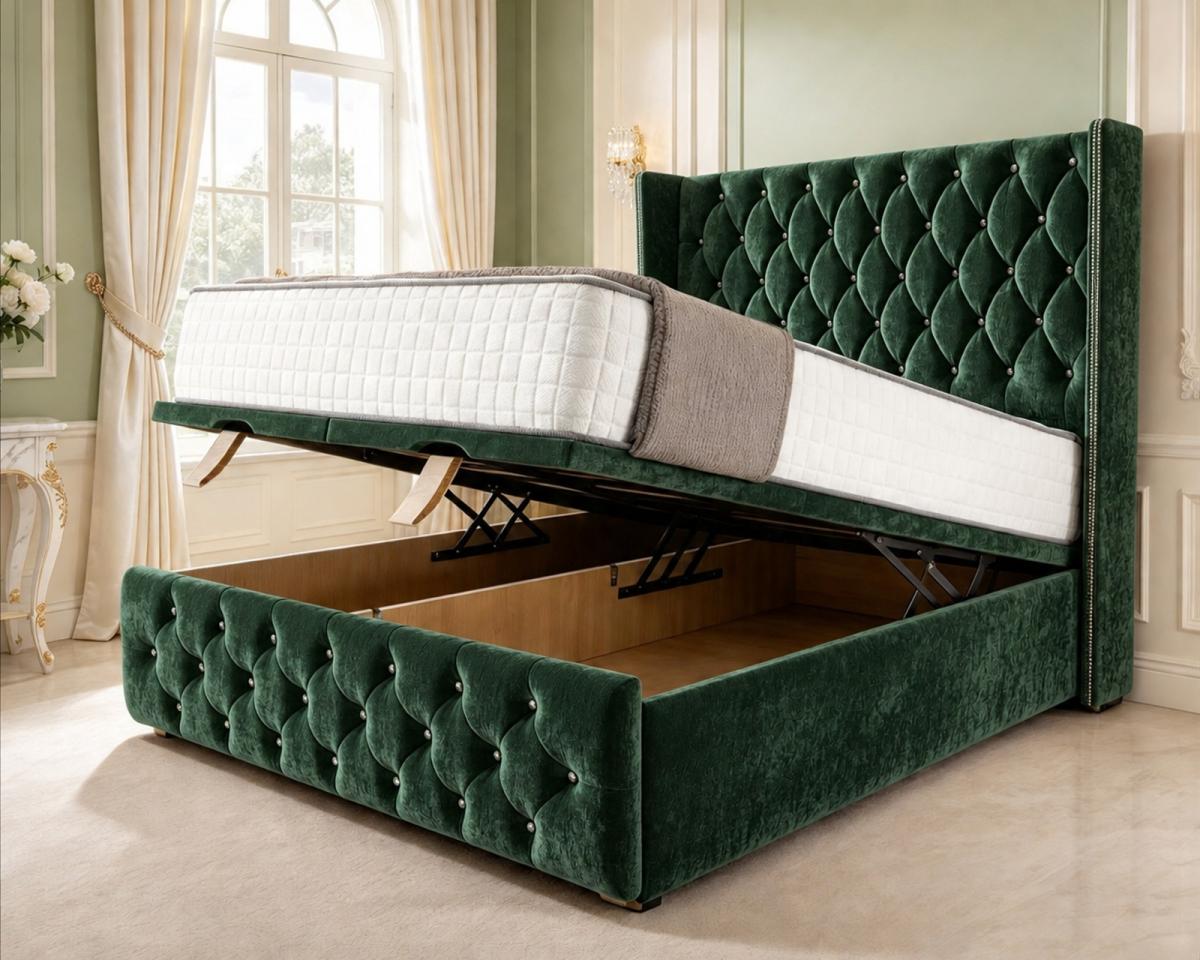 Henley Ottoman Divan Bed, view 19